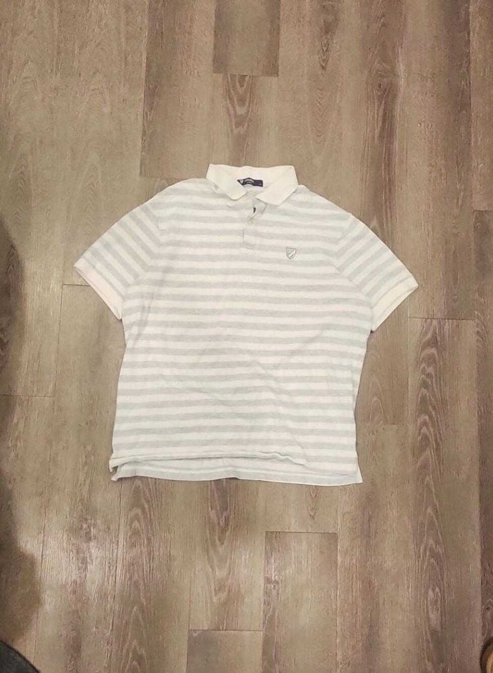 CREMIEUX Classic Striped Polo Shirt